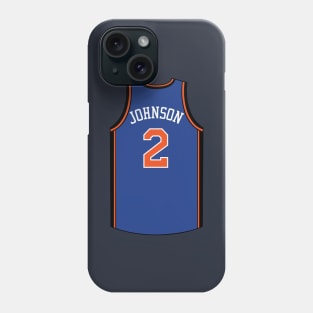 Larry Johnson New York Jersey Qiangy Phone Case