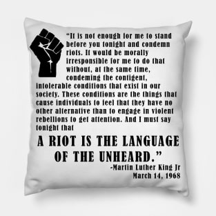 Martin Luther King Jr Pillow