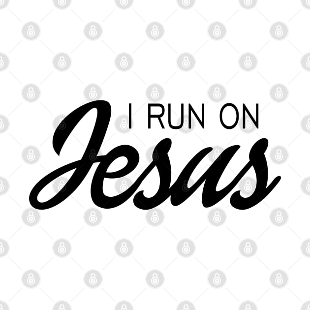 I run on jesus by Dhynzz