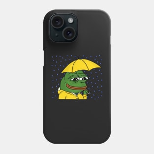 feels rain man pepe Phone Case