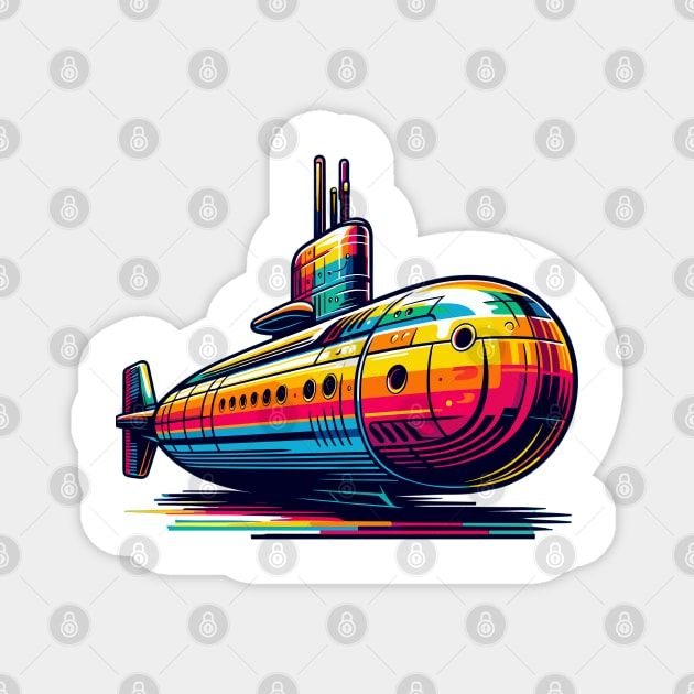 Submarine Magnet by Vehicles-Art