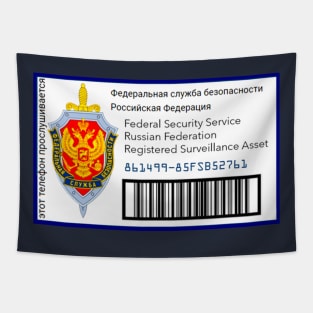 Russian Federation FSB Asset Tag Tapestry