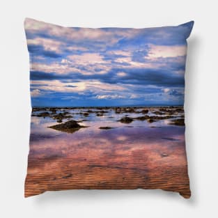 Seascape-North Sea,Sutherland,Scotland Pillow