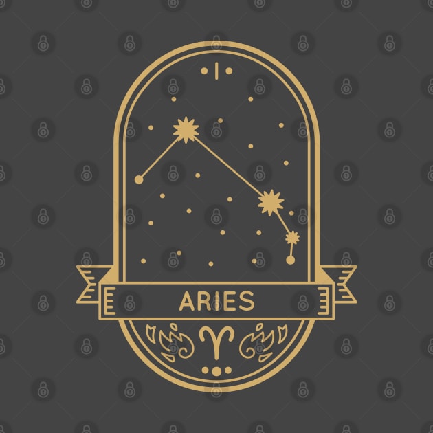 Aries Gold Sigil by MimicGaming