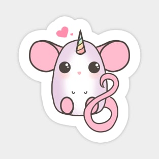 Cute Rat - Dumbo Unicorn Magnet