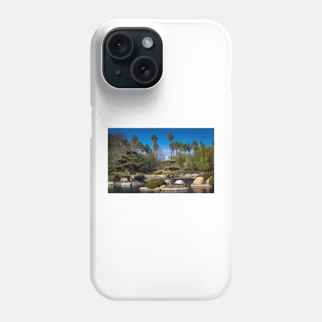 Japanese Garden Woodley Park California Phone Case by Robert Alsop