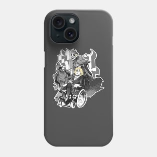 Funny Ghost Dark Grey Phone Case