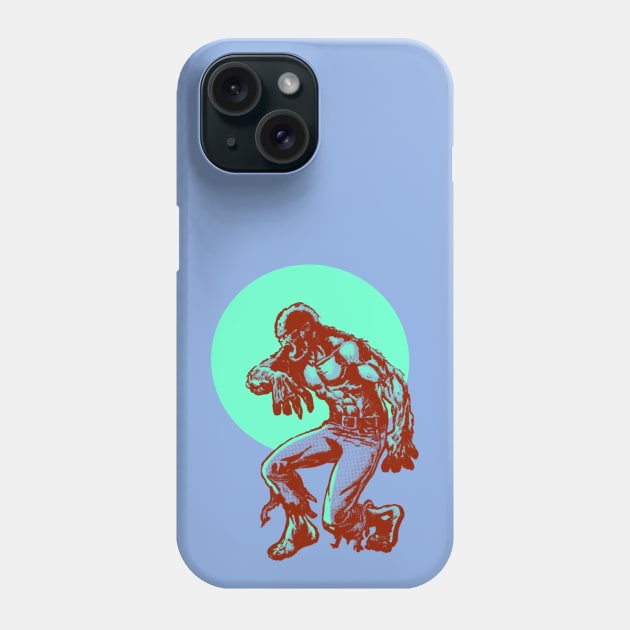 Vintage Werewolf Phone Case by StudioPM71