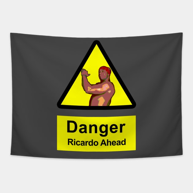 Ricardo Milos - DANGER Tapestry by giovanniiiii