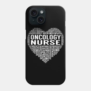Oncology Nurse Heart Phone Case