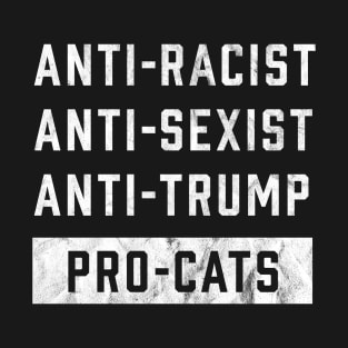 Anti Trump Funny Cat Lover T-Shirt