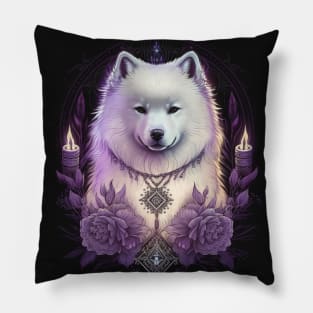 Celestial Samoyed Pillow