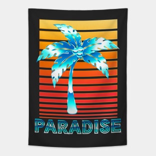 Chome Wave: Summer Paradise Tapestry