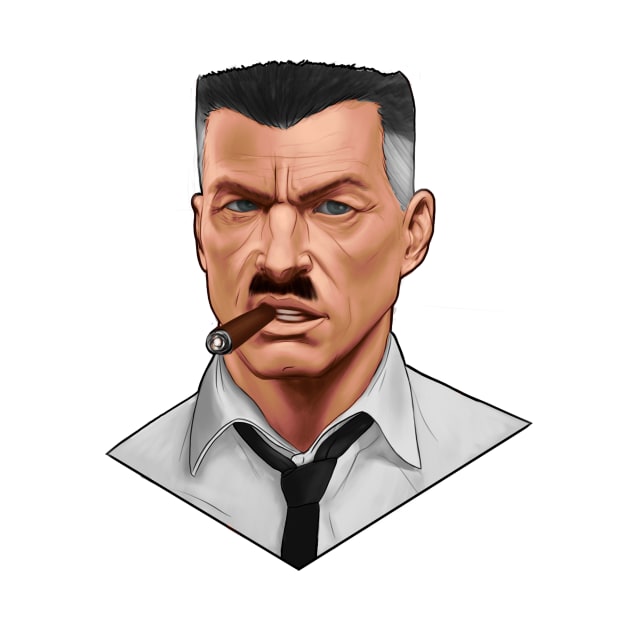 J. Jonah Jameson by Red_Bakhmutov