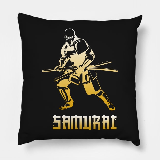 Samurai Pillow by siddick49