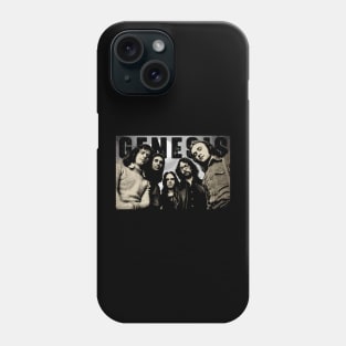 Peter Gabriel's Genesis Legacy - Honor the Iconic Frontman on a T-Shirt Phone Case