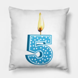 Number 5! Pillow