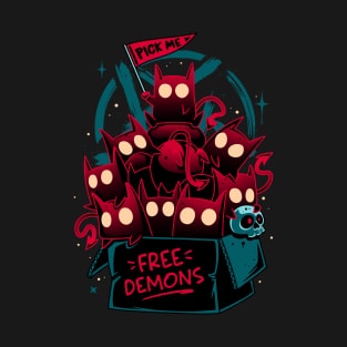 Free Demon Box - Cute Evil T-Shirt