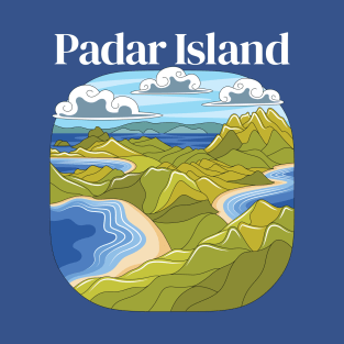 Padar Island (Indonesia Travel) T-Shirt