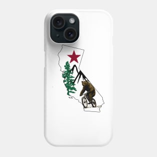 Mountain Biking California Bear Phone Case