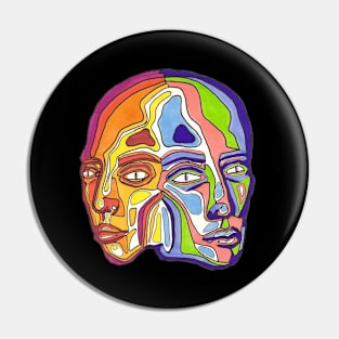 two faced Pin