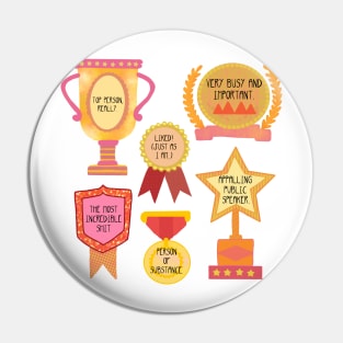 Bridget Jones inspirational trophies Pin