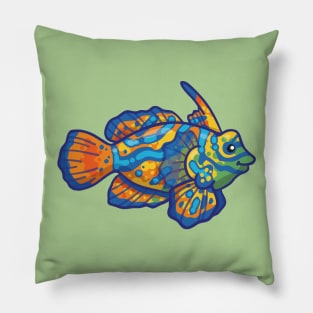 Mandarinfish Pillow