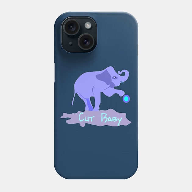 Cut Baby Elephantine Phone Case by Ahmed2020