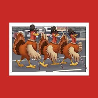 Three Blind Turkey T-Shirt