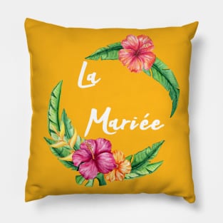 La Mariee tropicale Pillow