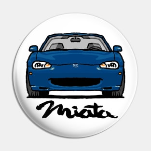 MX5 Miata NB1 Blue Pin