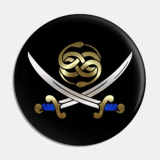 Captain Falcore Crest Pin