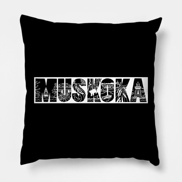 Muskoka Pillow by David Dawson Studio