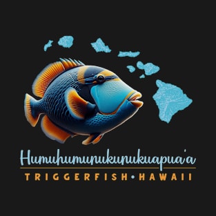 Humuhumunukunukuapua'a Triggerfish Hawaii Hawaiian Fish T-Shirt