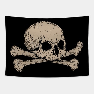 skull & cross bones Tapestry