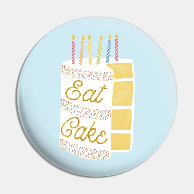 Eat Cake Pin by KathrinLegg