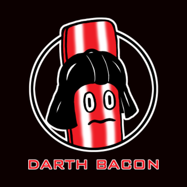 Darth Bacon - Bacon - Pillow