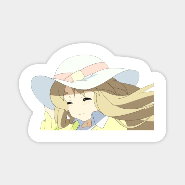 Mugi Sunhat Magnet by KokoroPopShop