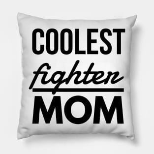 Woman Kickboxer Girl Kickboxer - Coolest Fighter Mom Pillow