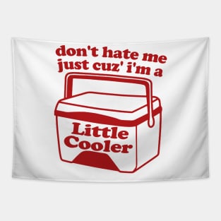 Don't Hate Me Just Cuz' I'm a Little Cooler T-Shirt Tee Gift Funny Trendy Retro Ice Cold Shirts Tapestry