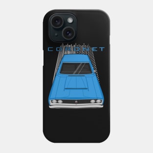 Dodge Coronet 1968 - blue Phone Case