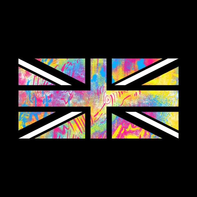 Pansexual Pride UK Flag Streetwear Style by phoxydesign