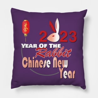 2023 Year of the Rabbit Pillow