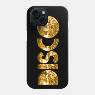 Gold Disco Phone Case