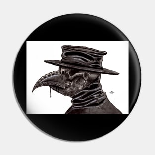 Plague Doctor Profile Pin