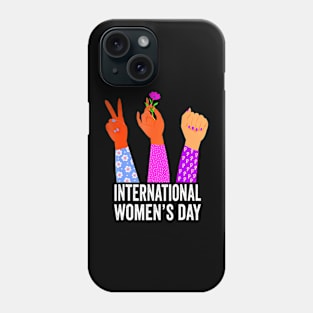 International Womens Day 2024 Break The Bias Womens Day Phone Case