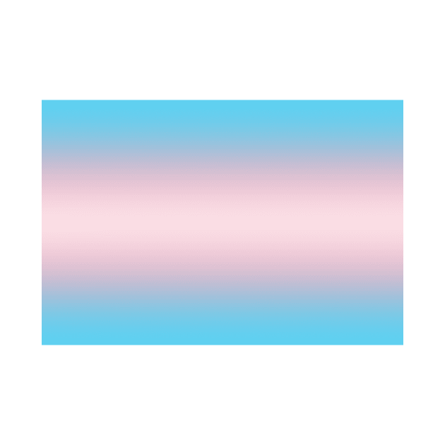 Transgender Pride Flag Gradient by JustGottaDraw