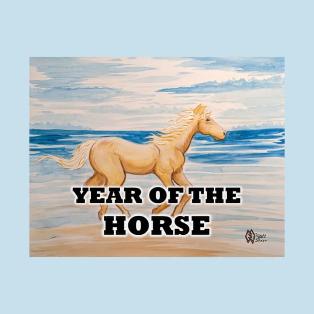 Year of the Horse by Matt Starr Fine Art