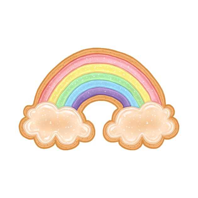 Sugar Cookie Rainbow Cloud by MidaDesigns1