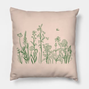 Wildflowers Pillow